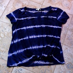 Nine Britton Tie Dye tie bottom tee - Small - Stitch Fix